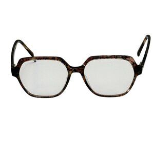 Elton John Eyewear Carnaby Brown Tortoise Unisex Frames Square